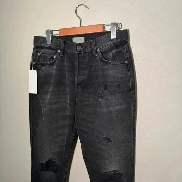 NWT Boyish high rise distressed denim jeans 28 - Picture 4 of 7